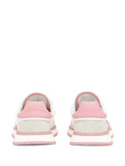 Dolce & Gabbana Canvas And Suede Sneakers