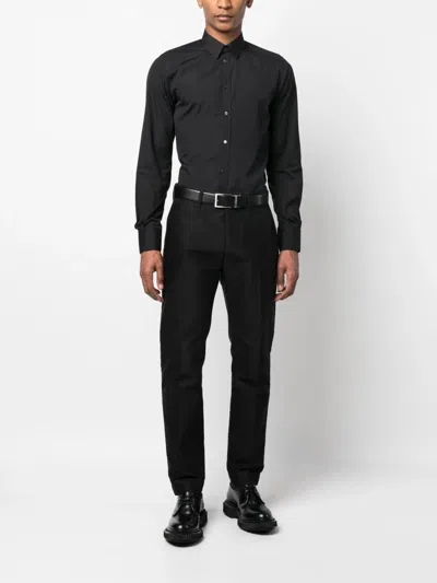 Dolce & Gabbana Black Essential Cotton Shirt