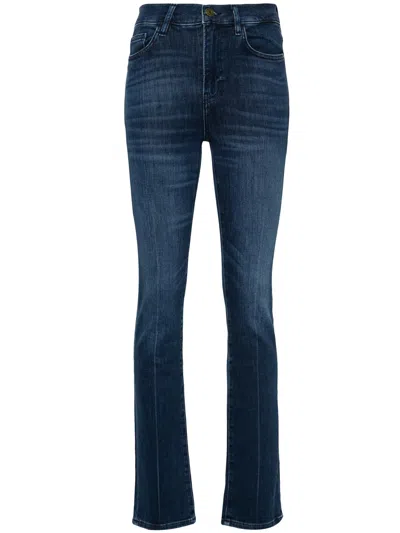 Frame Le Super High Straight Slit Jeans Murphy