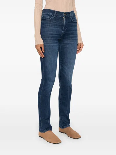 Frame Le Super High Straight Slit Jeans Murphy