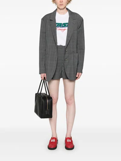 Tommy Hilfiger Single-breasted Checked Blazer