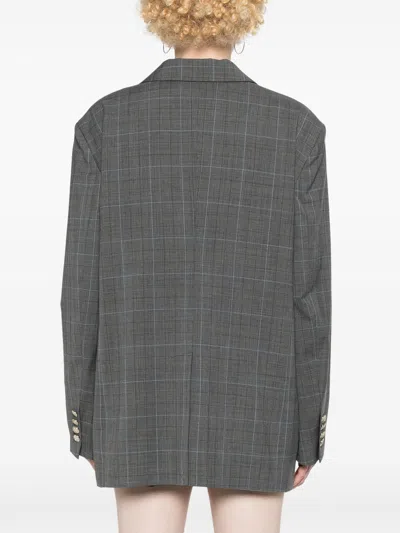 Tommy Hilfiger Single-breasted Checked Blazer