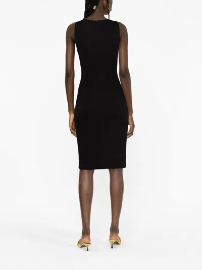 Versace Medusa-strap Corset-style Dress