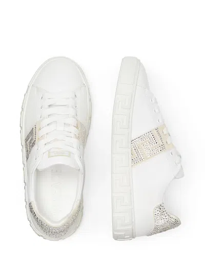 Versace Crystal Greca Low-top Sneakers