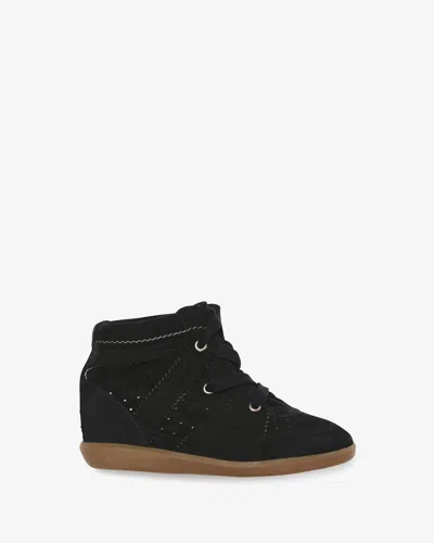 Shop Isabel Marant Sneakers Bobby In Schwarz