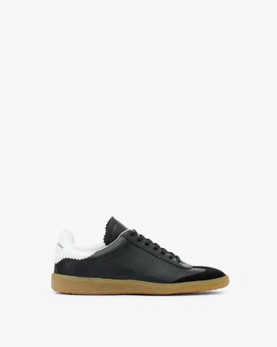 Isabel Marant Bryce Low-top Leather Sneakers In Black