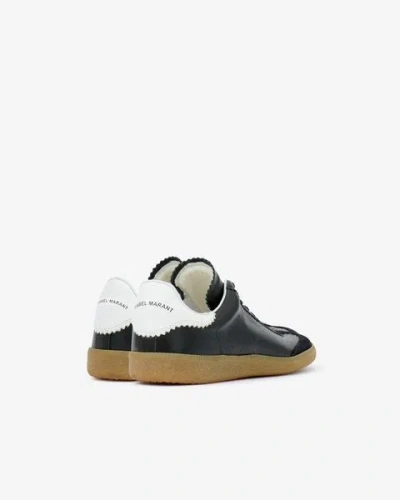Isabel Marant Bryce Low-top Leather Sneakers In Black