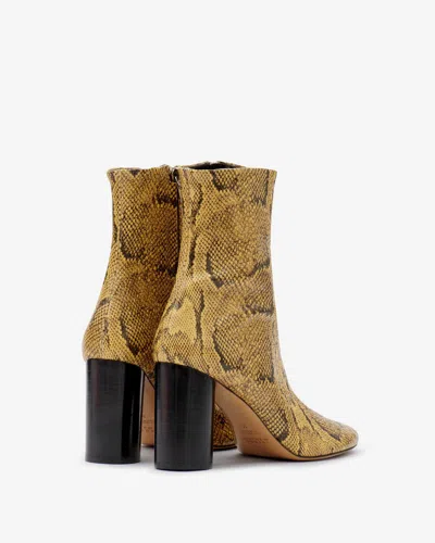 Shop Isabel Marant Halbstiefel Labee In Natürlich