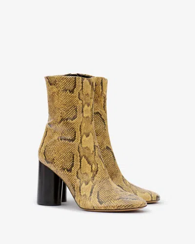 Shop Isabel Marant Halbstiefel Labee In Natürlich