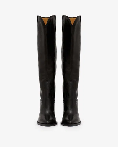 Shop Isabel Marant Stiefel Lomero In Schwarz