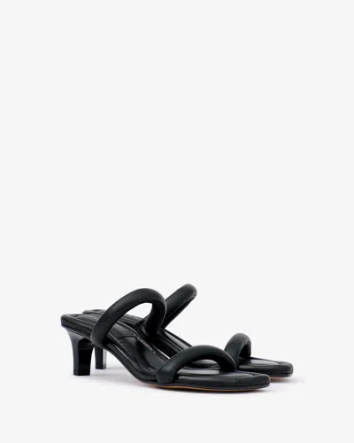 Shop Isabel Marant Sandalen Roreen In Schwarz