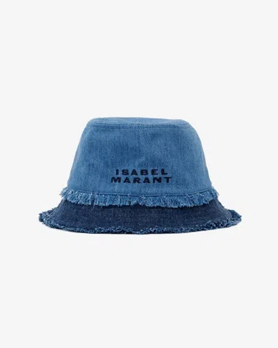 Shop Isabel Marant Bucket Hat Bergen In Blau