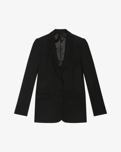 Shop Isabel Marant Lesandre Jacket In Schwarz