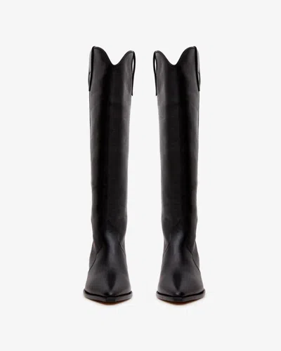 Shop Isabel Marant Stiefel Denvee In Schwarz