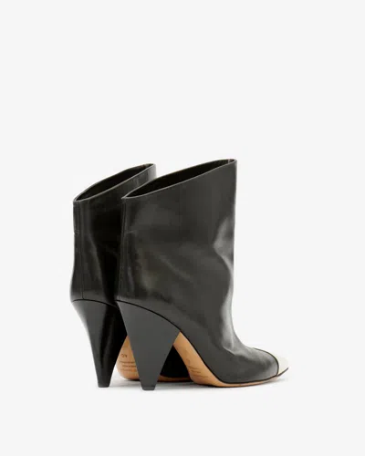 Shop Isabel Marant Halbstiefel Lapio In Schwarz