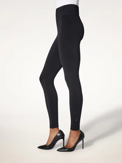 Wolford High-waisted Seamless Trousers In Black