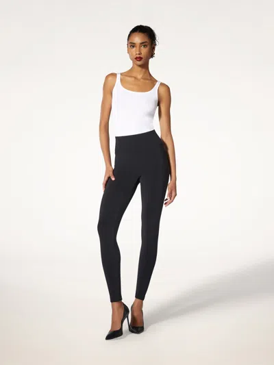 Wolford High-waisted Seamless Trousers In Black