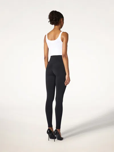 Wolford High-waisted Seamless Trousers In Black