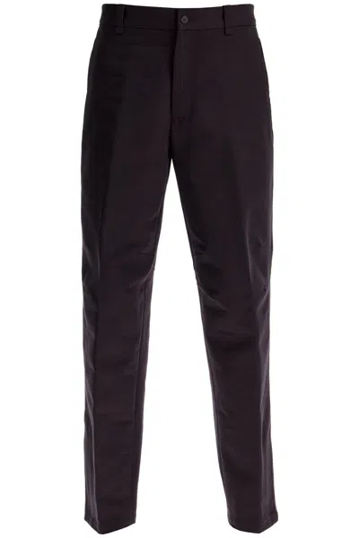 Shop Lanvin Biker Gabardine Trousers Men In Multicolor