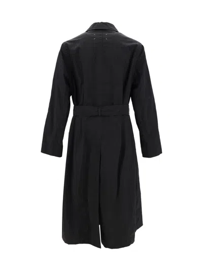 Shop Maison Margiela Margiela Men Trench Coat In Black