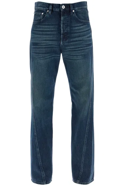 LANVIN JEANS WITH TWISTED SEAMS 