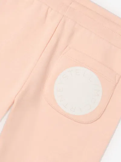 Stella Mccartney Girls Branded Joggers In Pink