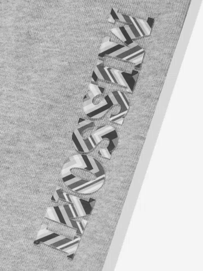 Missoni Baby Boys Zigzag Logo Joggers In Grey