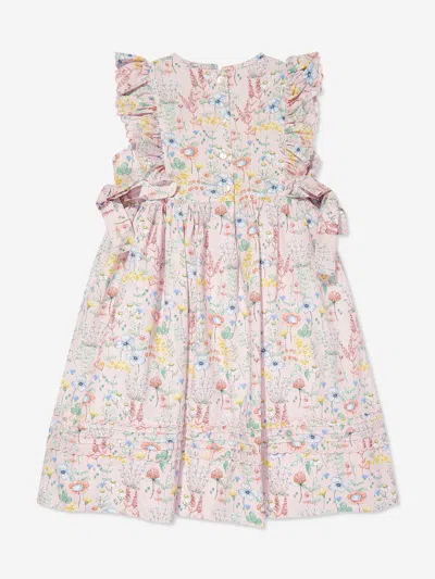 Sarah Louise Floral-print Dress In Multicoloured