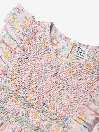Sarah Louise Floral-print Dress In Multicoloured