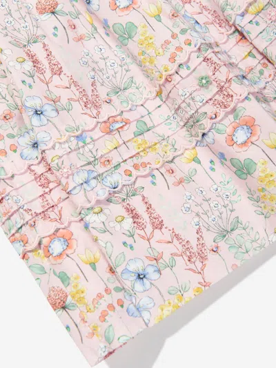 Sarah Louise Floral-print Dress In Multicoloured