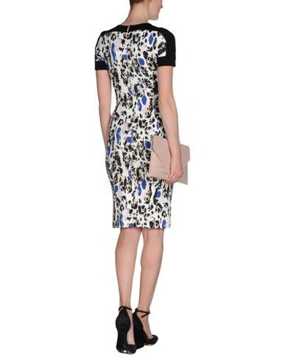 Shop Just Cavalli Knee-length Dress In Ivory
