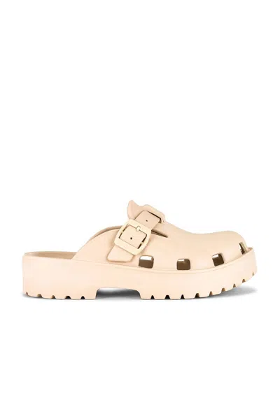 Free People Karlie Buckle Clog In Beige
