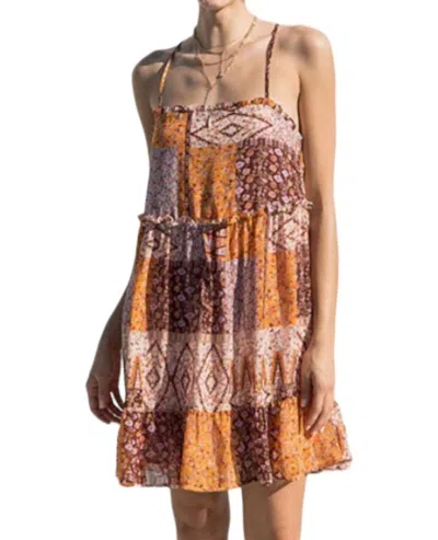 Illa Illa Patchwork Dress In Multicolor In Multi