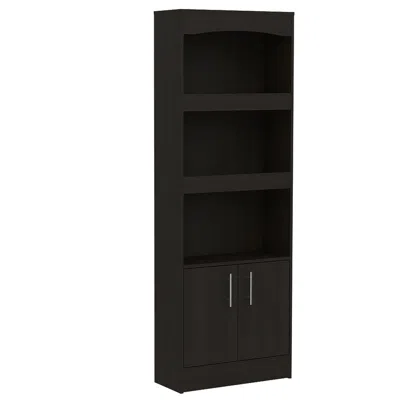 Depot E-shop Dozza Bookcase Black Wengue