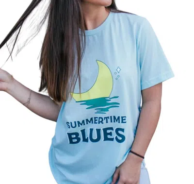 Charlie Southern Summertime Blues Short Sleeve Tee In Blue
