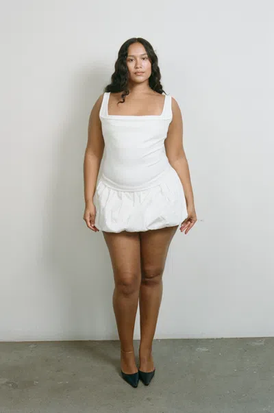 Shop Bcap Grace Skirt In Dove