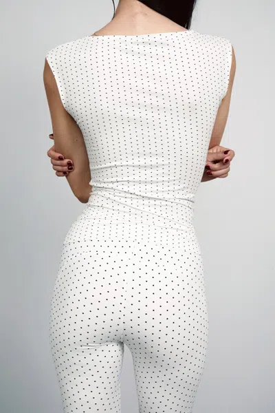 Bcap Jane Short In Black Polka Dot