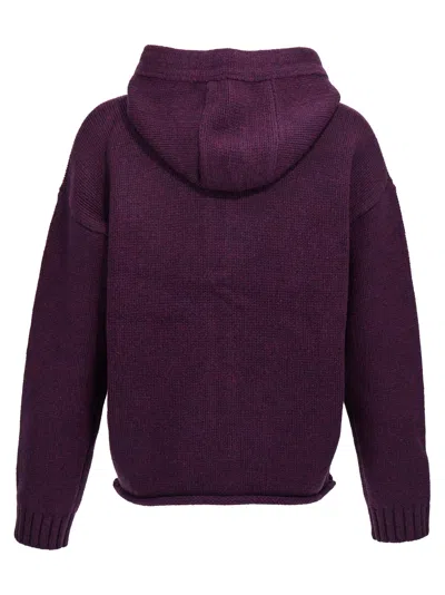 Shop Jw Anderson J.w.anderson 'anchor Jwa' Hoodie In Purple