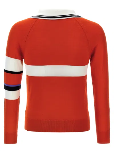 Wales Bonner "serenity" Crew Neck Sweater In 多色的