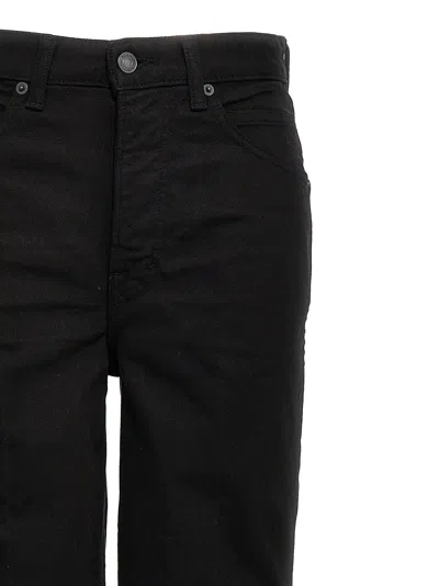 Tom Ford Black Flare Cotton Jeans In Black