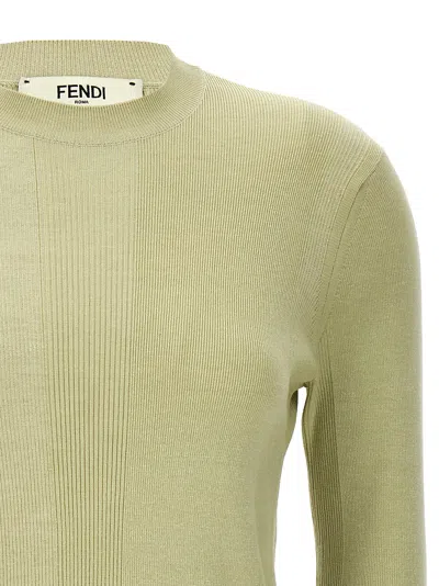 FENDI FENDI RIBBED SWEATER 