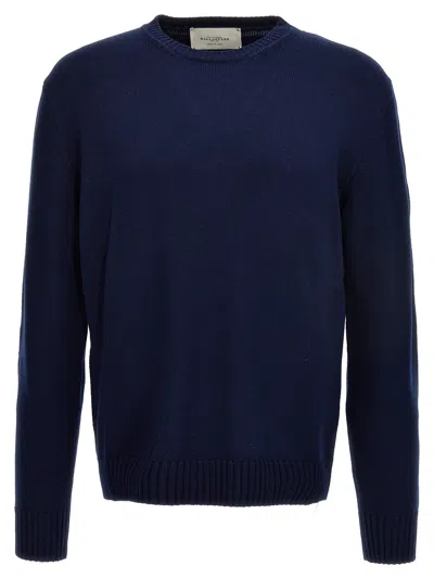 Ballantyne Merino Sweater In Blue