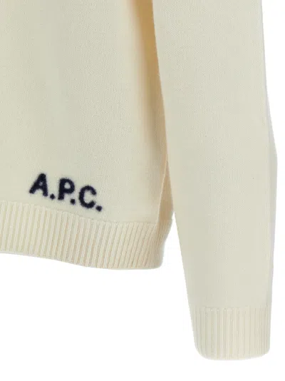 Apc Sweatshirt A.p.c. Herren Farbe Weiss In White