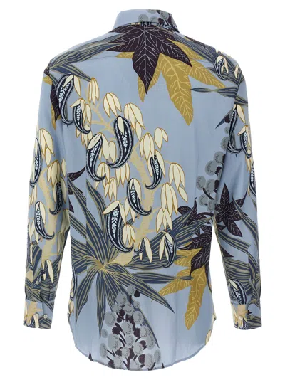 Shop Etro 'paisley Foliage' Shirt In Multicolor