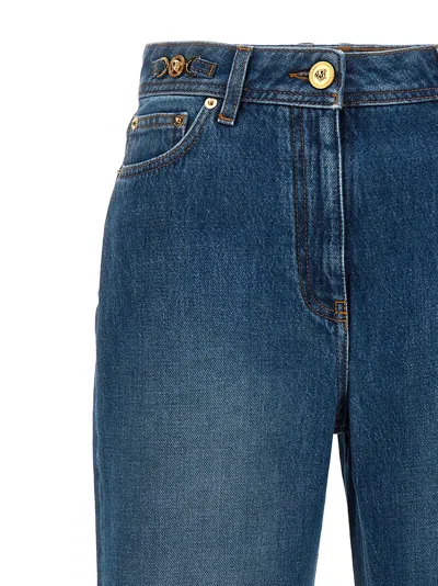 Versace Blue Medusa '95 Denim Pants In Blue