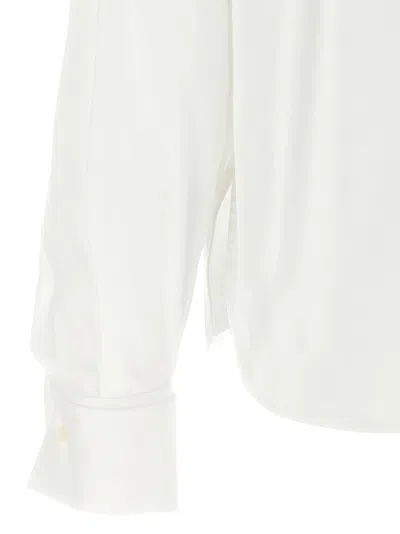 Shop Brunello Cucinelli 'monile' Shirt In White