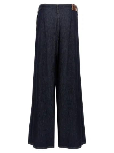 Shop Dries Van Noten 'pamplona' Jeans In Blue