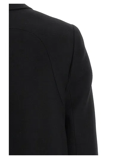 Fendi Black Wool Blend Blazer