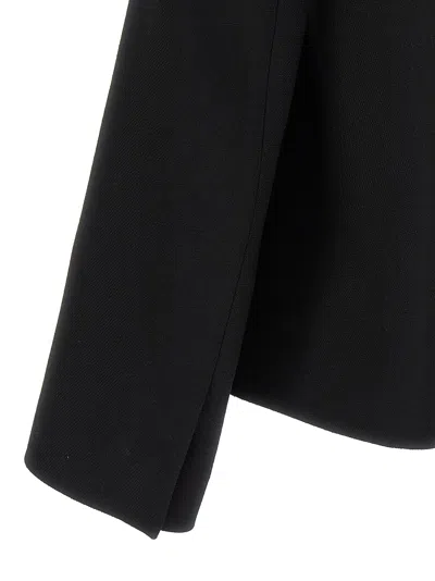 Fendi Black Wool Blend Blazer