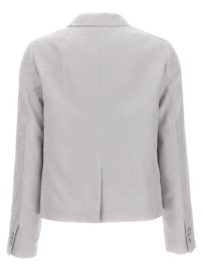 Shop Fendi Duchesse Blazer